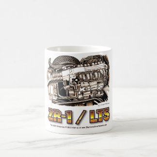 350 LT5 ZR1コルベットエンジン コーヒーマグカップ