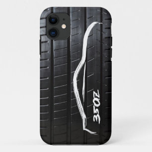 350 Zブラシストローク(タイヤトレッド付き) iPhone 11 ケース