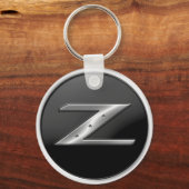 350ZエンブレムZバッジキーチェーン キーホルダー (正面)