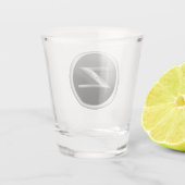 350Zブラックシルバーエンブレムショットグラス ショットグラス (裏面)