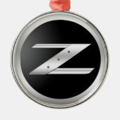 350Z愛好家のためのセラミックオーナメント メタルオーナメント (正面)