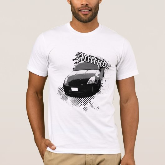 350z Atittudeのティー Tシャツ (正面)
