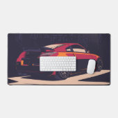 350Z car illustration art デスクマット (キーボード&マウス)