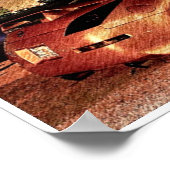 350Z City Scape Pencil Sketch ポスター (角)