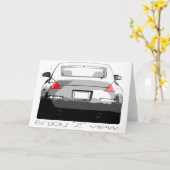 350Z "Enjoytheview。" カード (黄色い花)