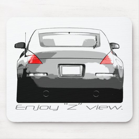 350Z "Enjoytheview。" マウスパッド (正面)