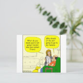 352彼は私の葬儀漫画に行っていない ポストカード (スタンド正面)