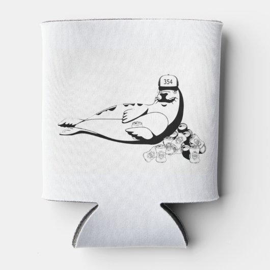 354のクラスパーティーのクージー 缶クーラー (正面)