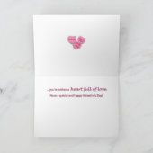 3543バレンタインハートキャンディー姪 シーズンカード (内部)