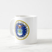 356px-Seal_of_the_US_Air_Force、イタリアか。!か。これA… コーヒーマグカップ (正面左)