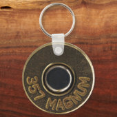 357マグナム真鍮シェルケーシング キーホルダー (正面)