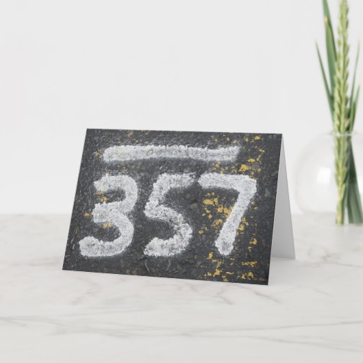 357 Mason's and Angel Number カード (正面)