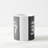 357 Mason's and Angel Number コーヒーマグカップ (中央)