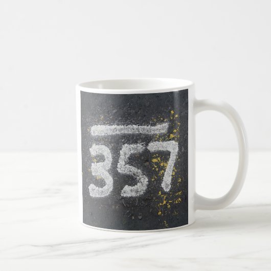 357 Mason's and Angel Number コーヒーマグカップ (右)
