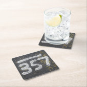 357 Mason's and Angel Number スクエアペーパーコースター (インサイチュ)