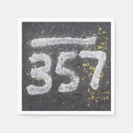 357 Mason's and Angel Number スタンダードカクテルナプキン