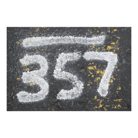 357 Mason's and Angel Number フォトプリント (正面)