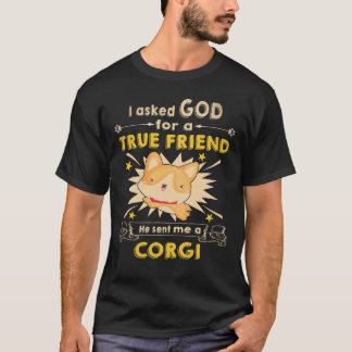 35 彼が私にコーギー犬を送ってくれた Tシャツ