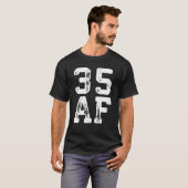 35 AF 35誕生日 Tシャツ (正面フル)