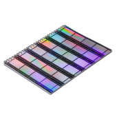 35 mmフィルムストリップ：スキャナのライトエフェクト ノートブック (左側)