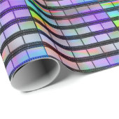 35 mmフィルムストリップ：スキャナのライトエフェクト ラッピングペーパー (ロールコーナー)
