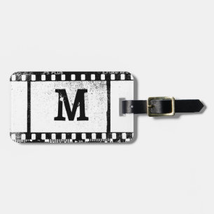 35 mmフィルムネガ(モノグラム付き) ラゲッジタグ