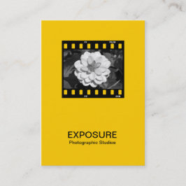35 mmフィルムフレーム01 – 琥珀 名刺