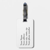 35 mmフィルム(モノグラカスタムム付き) ラゲッジタグ (裏面縦)