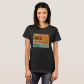 35 Years Old Awesome Since September 1987 35th Bi Tシャツ (正面フル)