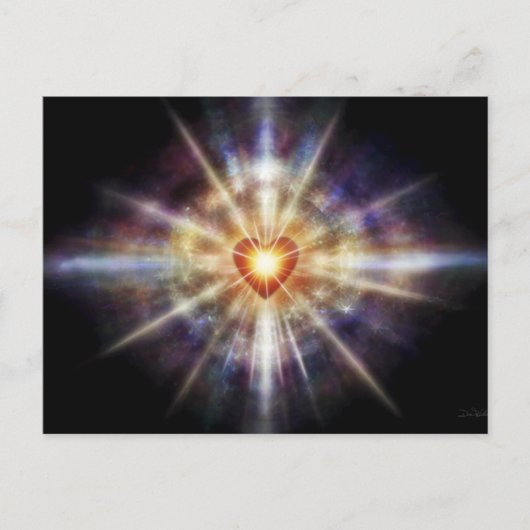 35HeartBurst-5.8x4.2ポストカード ポストカード (正面)