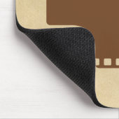 35mmのフィルムのアナログのデザイン マウスパッド (コーナー)