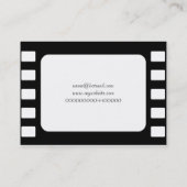 35mmのフィルム、ここのあなたの名前 名刺 (裏面)