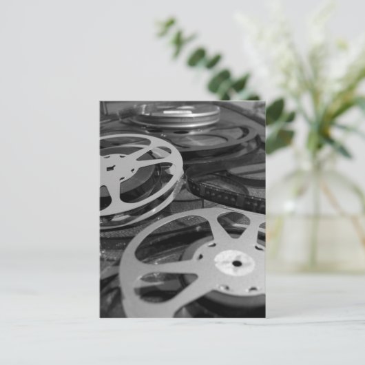 35mmの古いフィルムでモノクロ写真を再現 ポストカード (スタンド正面)