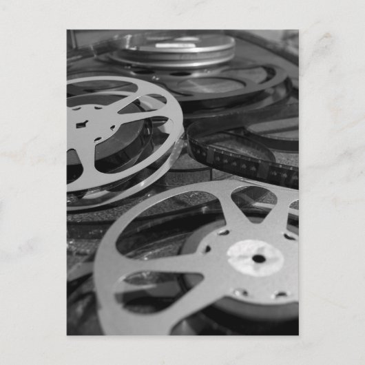 35mmの古いフィルムでモノクロ写真を再現 ポストカード (正面)