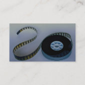 35mmの空白のなフィルム巻き枠 名刺 (裏面)