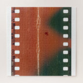 35mmフィルムストリップの始クール点、傷。 ジグソーパズル (横)