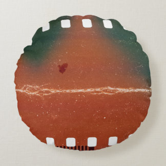 35mmフィルムストリップの始クール点、傷。 ラウンドクッション