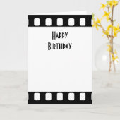 35mmフィルムハッピーバースデー カード (黄色い花)