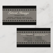 35mmフィルム010 （クリーム） 名刺 (正面/裏面)