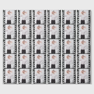 35mmフィルム・ネガカスタム1枚の写真イメージ ラッピングペーパー