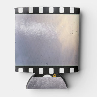 35mm空白のフィルムフレームテクスチャ 缶クーラー