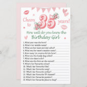 35thあなたは誕生日の女の子を知っているどのように良い (正面/裏面)