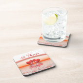 35thアニバーサリーコーラルハート コースター (右側)