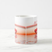 35thアニバーサリーコーラルハート コーヒーマグカップ (中央)