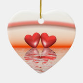 35thアニバーサリーコーラルハート セラミックオーナメント (裏面)