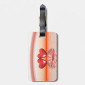 35thアニバーサリーコーラルハート ラゲッジタグ (裏面縦)