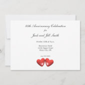 35thアニバーサリーコーラルハート 招待状 (裏面)