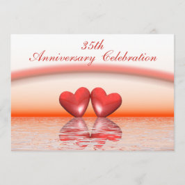 35thアニバーサリーコーラルハート 招待状