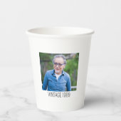 35thバースデーパーティーカップパーソナライズされた誕生日St 紙コップ (正面)