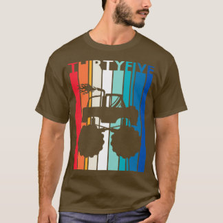 35th Birthday Gift Monster Truck Shirt 35 Year Old Tシャツ